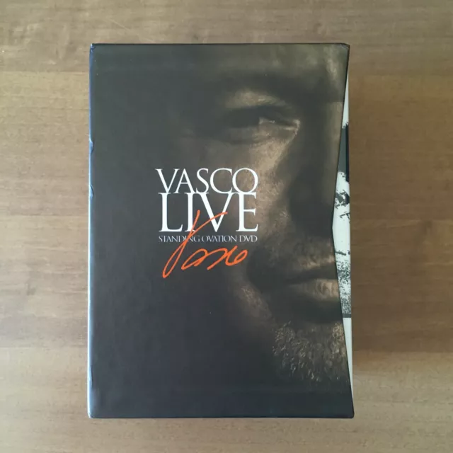 # Vasco Rossi - VASCO LIVE - STANDING OVATION - Box 6 dvd Completo di Cofanetto