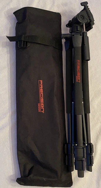 PRECISION DESIGN TRIPOD W/CARRYING CASE PD-57TR,CAMERA/VIDEO,Tri-Pod