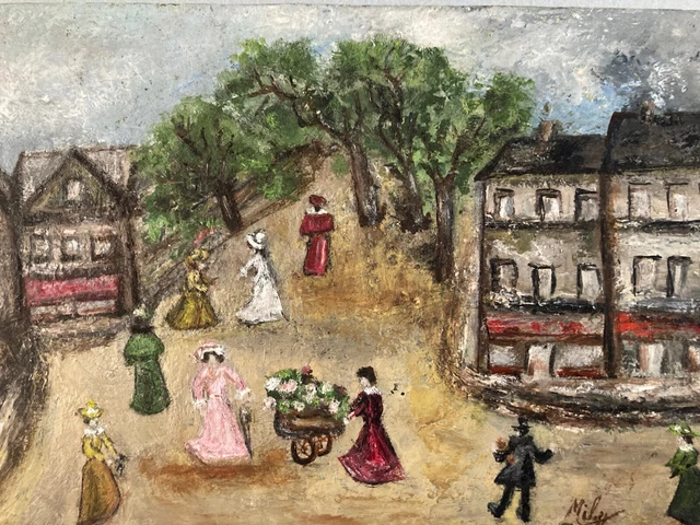 Peinture Sur Toile Art Brut / Outsider - 2012 - APA Hugo - Unique Et Originale