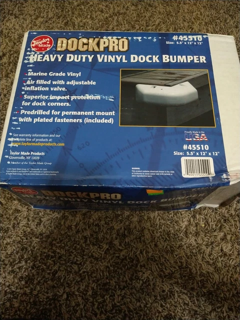 Taylor Made Products 45510 Dock Pro Heavy Duty Dock Bumper (Corner, 5.5”L x 1
