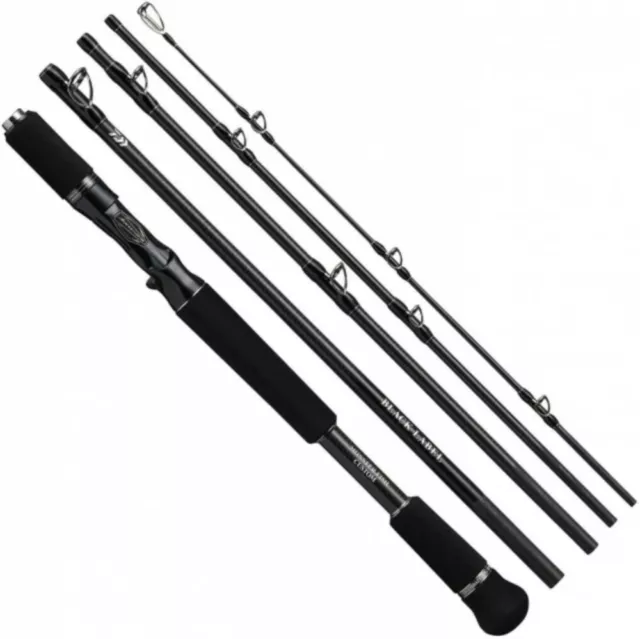 Daiwa 21 BLACK LABEL TRAVEL C64XH-5 SB Bait Rod 5pcs joints