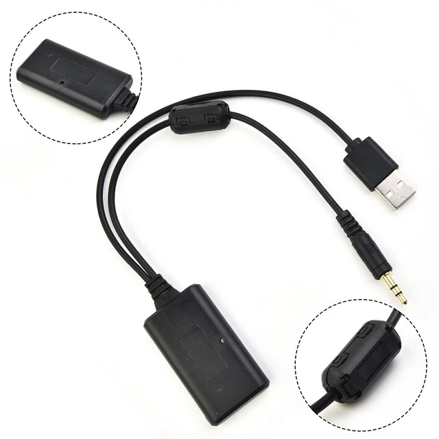 Adaptateur Bluetooth 5.1 Pour Voiture - Récepteur USB/AUX Avec Micro, Compatible Autoradio, PC, TV