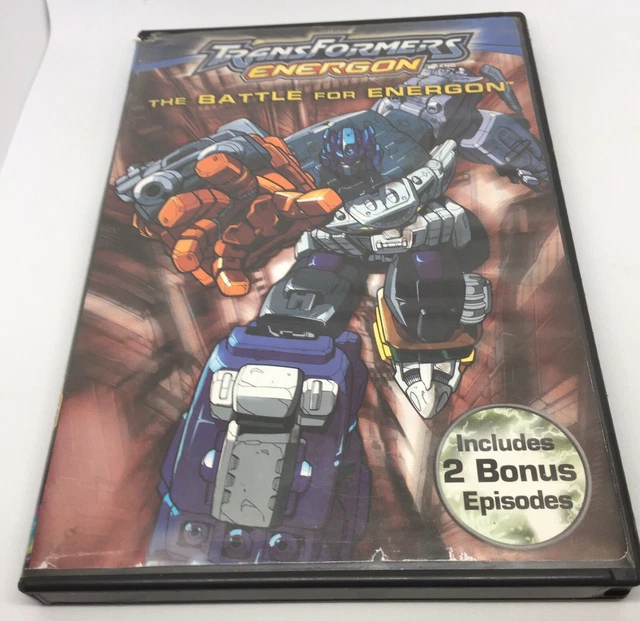 TRANSFORMERS ENERGON THE Battle For Energon DVD Paramount 2004 2.99