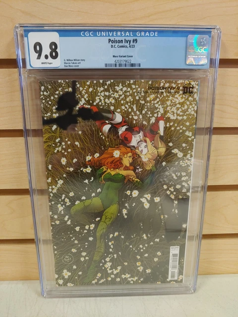 Poison Ivy #9 Dan Mora Variant Cover CGC 9.8 DC Comics 2023