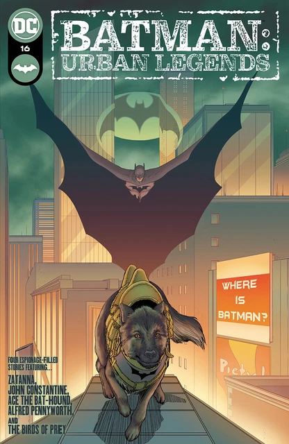 Batman Urban Legends #16 2022 Unread Karl Mostert Main Cover DC Comic Book