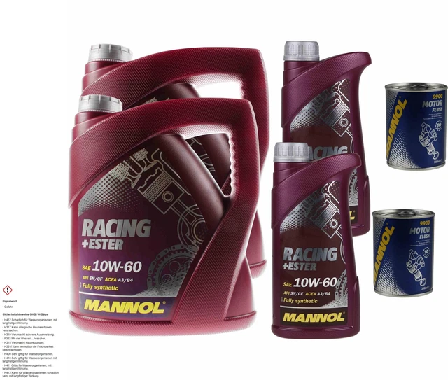 10L Olio Motore mannol da Corsa + Ester 10W-60
