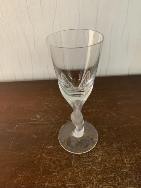 1 verre en cristal Igor Carl Fabergé modèle2