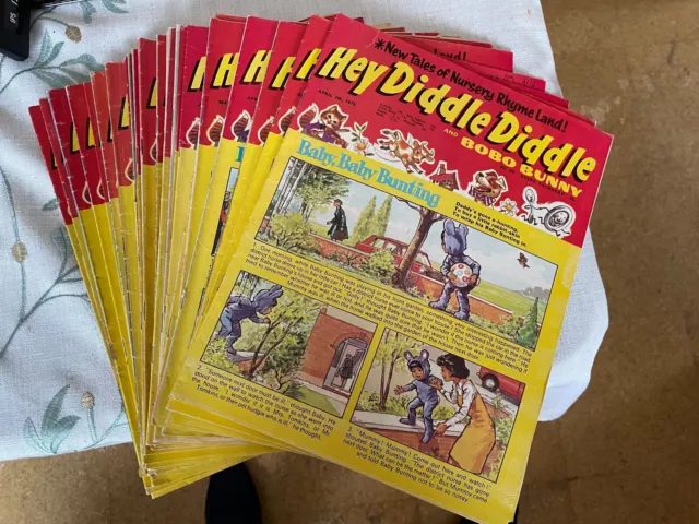 Hey Diddle Diddle and Bobo Bunny Comics - 23 Issues