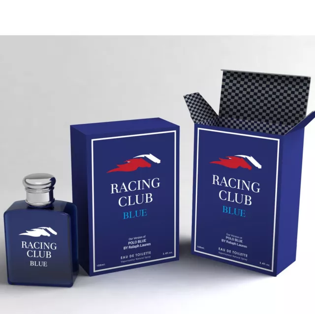  Racing Club Blue Cologne 3.4 fl. oz. EDT For Men By