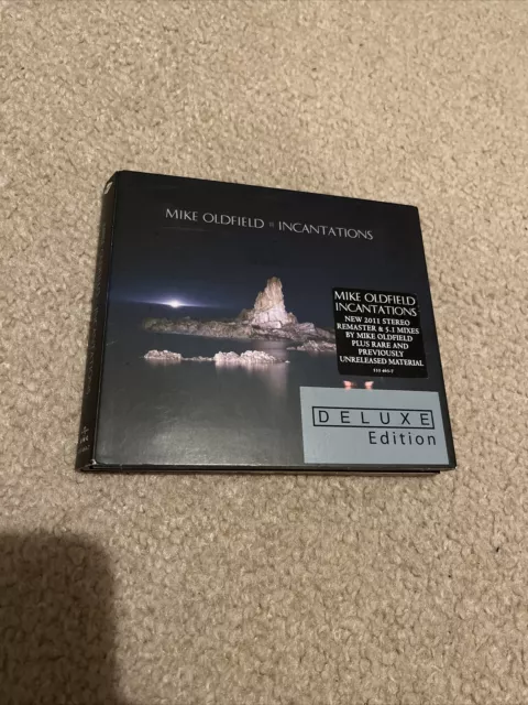 Mike Oldfield Incantations Deluxe Edition 2 CD + DVD Boxed Set 5.1 Mix Remaster