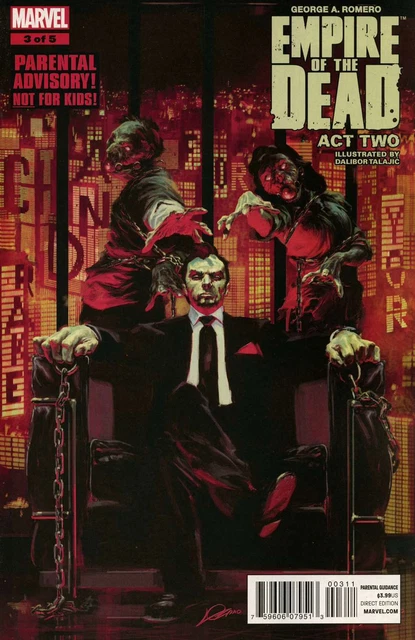 Empire of the Dead: Act Two (George Romero's ) #3 VF/NM; Marvel | we combine shi