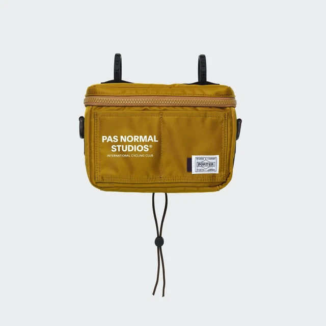Pas Normal Studios x Porter-Yoshida & Co Handlebar Bag - Yellow (Limited Edit...