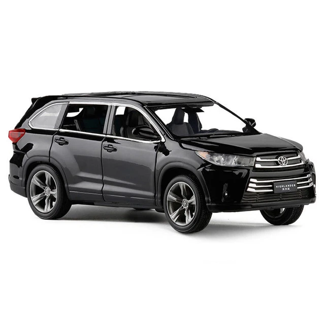 1/32 Highlander SUV Model Car Toy Car Diecast Toy Vehicle Boys Toys Gift Black