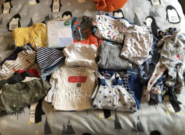 baby boy clothes bundle 0-3 months