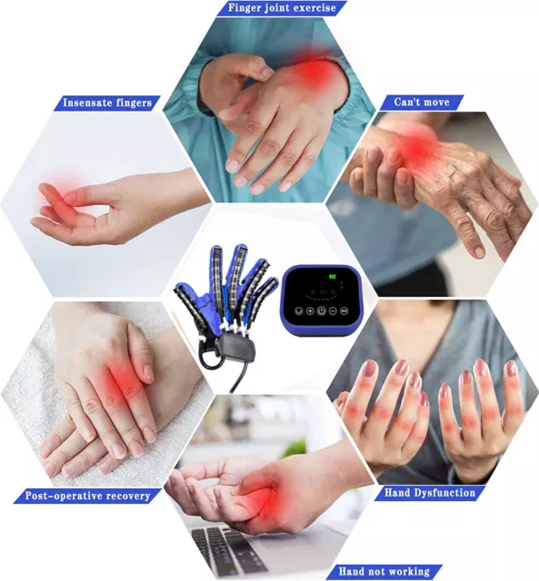 Hand Function Rehabilitation Robot Gloves for Finger Hemiplegia Recovery Train` 3