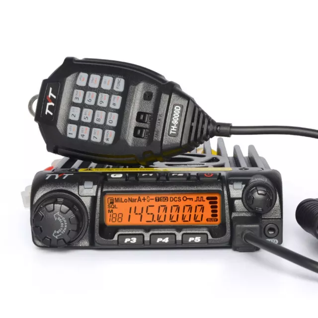 TYT TH9000D Plus Mobile Radio VHF Noise Cancel Scrambler 60W Truck Car Intercom
