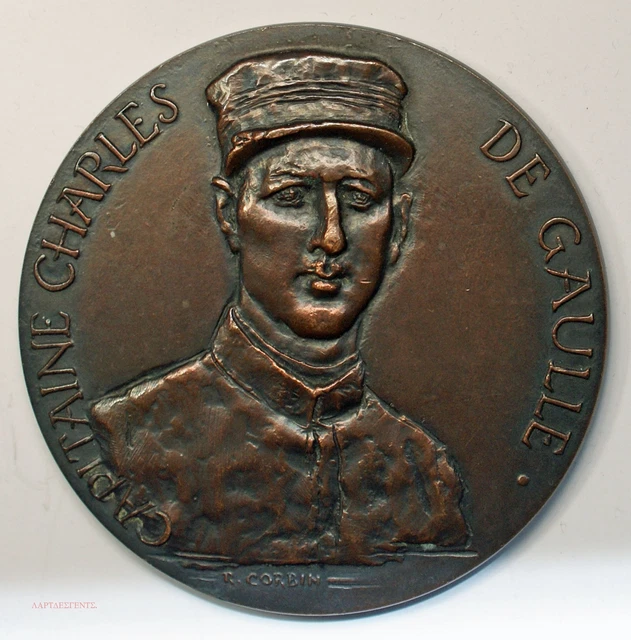 CINQUIÈME RÉPUBLIQUE Médaille, Charles de Gaulle fme_930661 Médailles