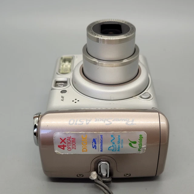 Canon PowerShot A510 3,2 megapixel fotocamera digitale compatta argento testato 12