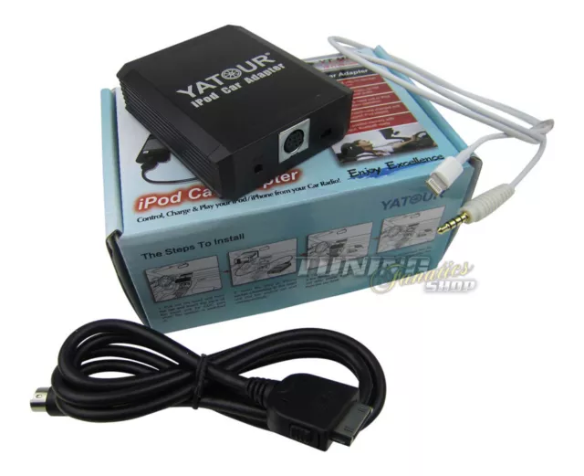 IPAD IPHONE 4 5 6 Interface Lightning Adapter for Volvo with Original Sc Radio