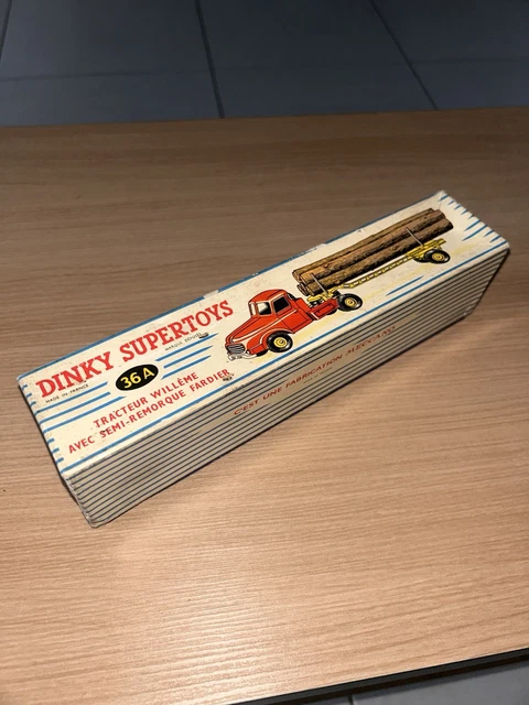 Dinky Supertoys Tracteur Willeme Avec Semi-remorque Fardier 36A - 1/43 Occasion