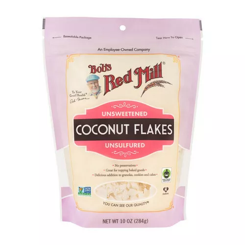 Coconut Flakes 10 Oz By Bobs Red Mill