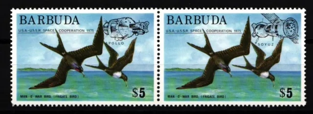 Barbuda 227 and 228 Mint Pair / Apollo #JA462