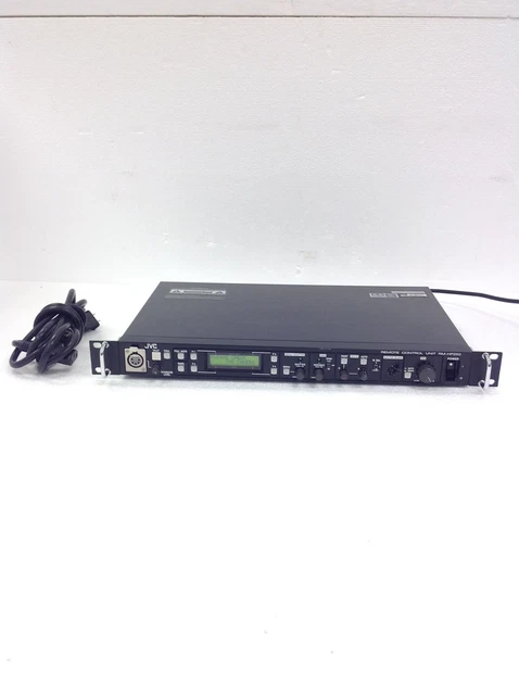 JVC RM-HP250AU Remote Control Unit w/Rack Ears WORKING FREE SHIPPING PLZ READ
