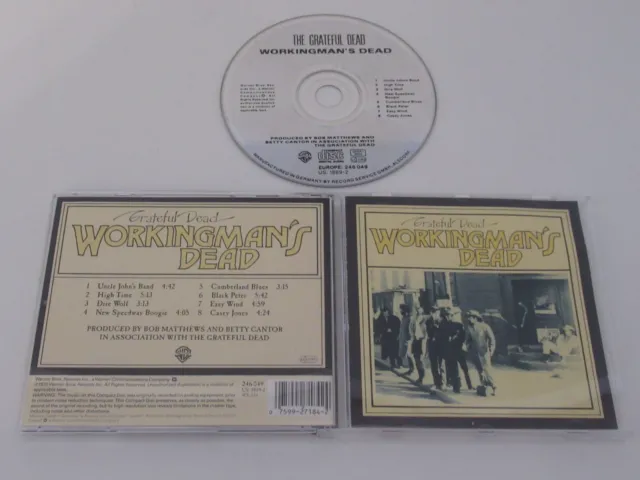 The Grateful Dead – Workingman's Dead/Warner Bros. Records – 1869-2 / CD ALBUM