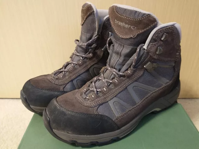 BRASHER LITHIUM GTX Ladies Hiking Walking Boots Smoked Flint UK size 7 19.99 PicClick UK