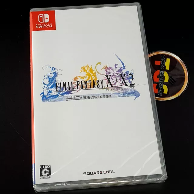 Final Fantasy X / X-2 HD Remaster Switch Japan Game in FR-EN-SP-IT-DE-JP NewSeal