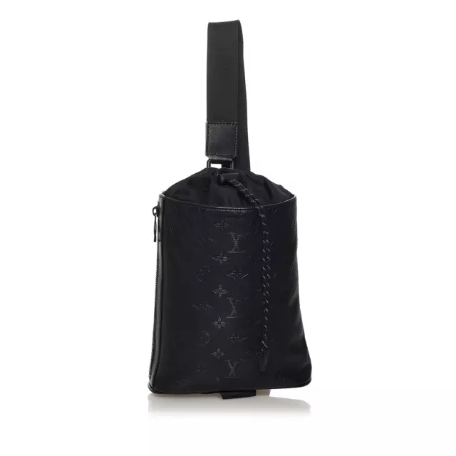 6823/LOUIS VUITTON Shoulder Bag Chalk Nano Bucket M44631 WH