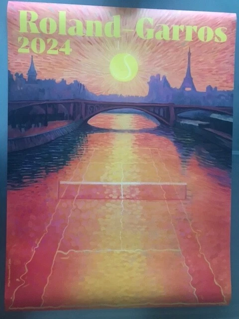 Arman, 2002, affiche officielle de Roland Garros, estampe
