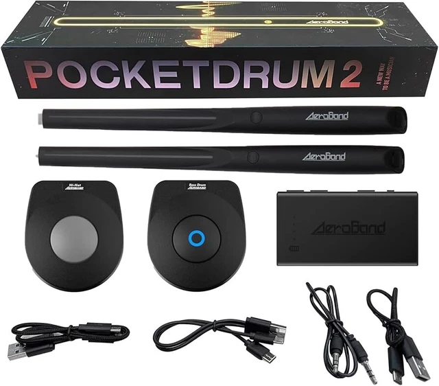 限られたスペースで❤️ エレクトリックエアドラムセット AeroBand