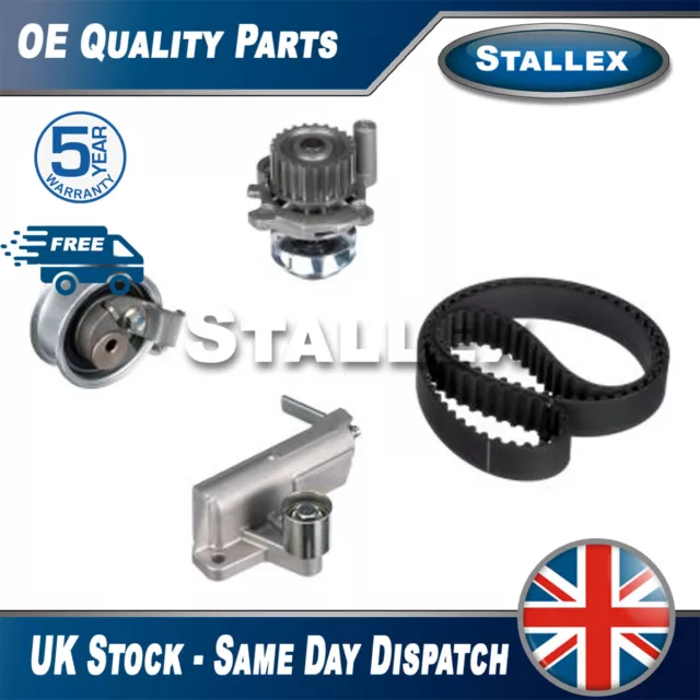 Fits Seat Ibiza VW Polo 1.8 Timing Cam Belt Kit + Water Pump Stallex