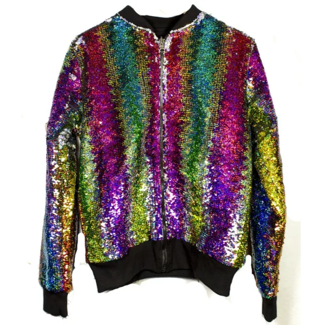Bcos Paillettes Giacca Bomber