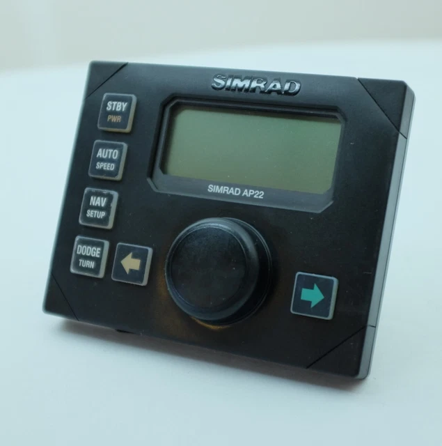 SIMRAD AP22 AUTOPILOT Control Head Unit P/N 22085849 PERFECT