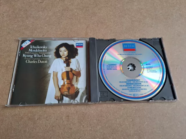 KYUNG WHA CHUNG tchaikovsky/mendelssohn 1983 POLYGRAM W.GERMANY DECCA 410 011-2