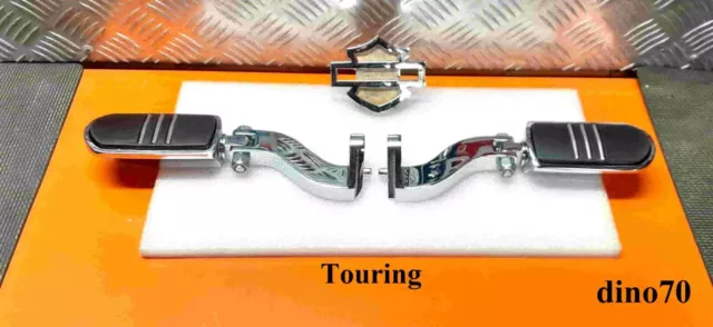 Harley Davidson pedane posteriori serie Stream Line per modelli Touring FLHX