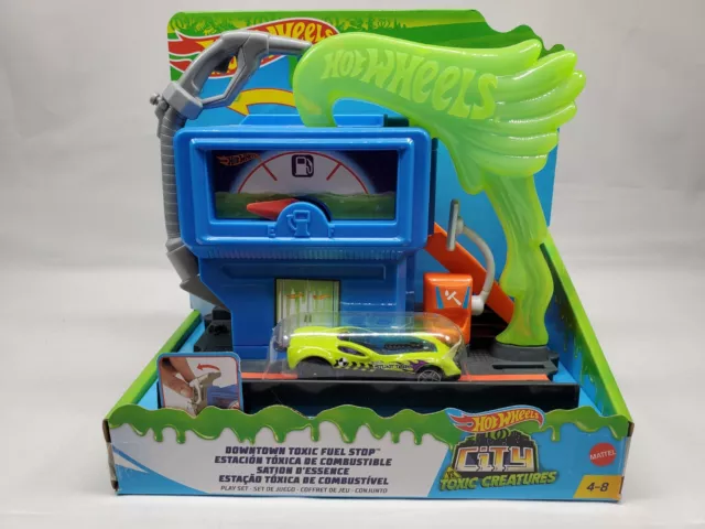 Hot Wheels City vs. Toxic Creatures Toxic Gorilla Slam Diecast Car