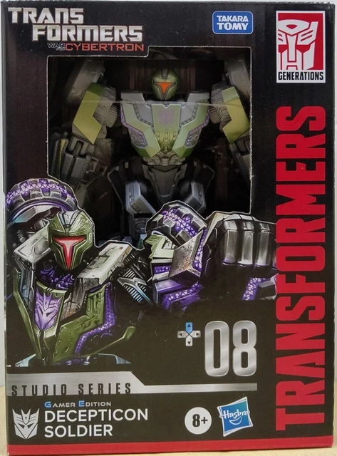 TRANSFORMERS STUDIO SERIES DX Decepticon Soldier Gamer Edition New ...