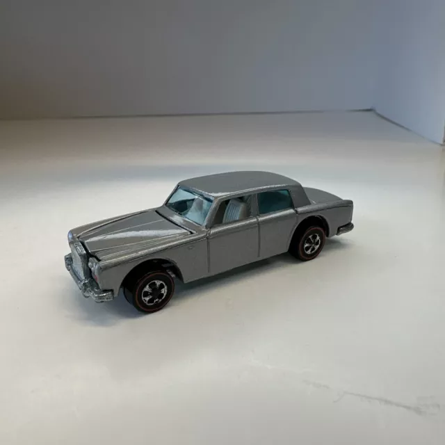 Vintage, Hotwheels, Redline, Rolls-Royce, Silver Shadow.