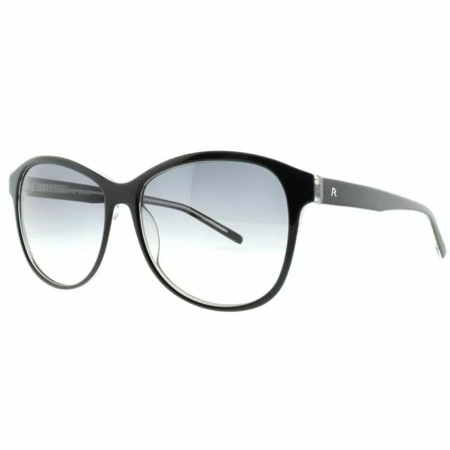 Rodenstock R3266A Cuadrado Negro 100% UV Ahumado Lente Gris Mujer Gafas de Sol