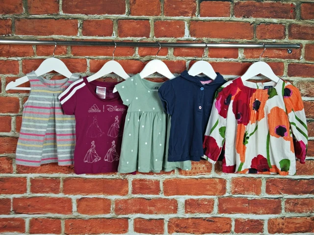 BABY GIRL BUNDLE AGE 18-24 MONTHS GAP ADIDAS H&M etc TOP DRESS SUMMER 92CM