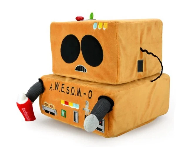 South Park Eric Cartman BUTTERS Awesom-O Talking LARGE Plush NEW WITH BATTERIES South Park Eric Cartman BUTTERS Awesom-O Talking LARGE Plush NEW WITH BATTERIES