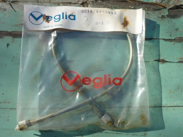 N.O.S CABLE GAINE de compteur PEUGEOT MOTOBECANE 78 CM mobylette veglia 89 tsm EUR 24,99