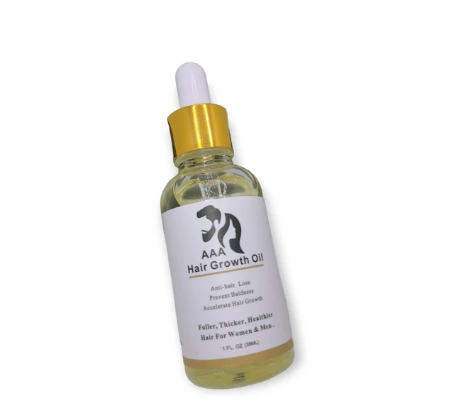 biotina, aceite de jojoba, aceite de limoncillo suero para crecimiento del cabello para mujer y hombre 1 oz (paquete de 2)