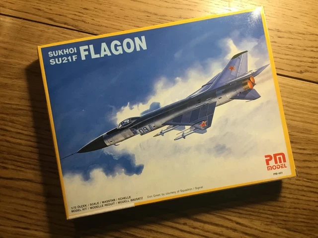 PM MODEL 1/72 Sukhoi Su-21F Flagon (2007) Made in Turkey