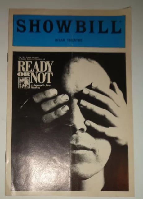 Prêt Ou Non , Par Michael Smit - Showbill Intar Théâtre, 1987