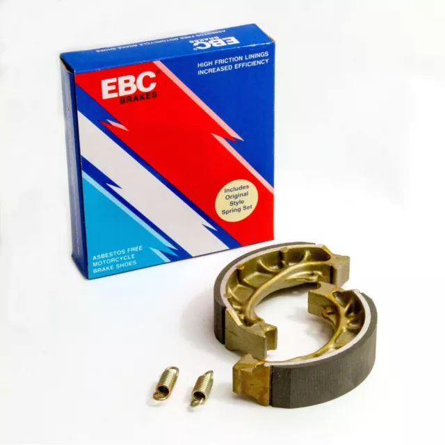 EBC Organic Brake Shoes/Spring Kit H303 for Honda CB 125 S 73-82