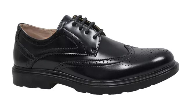 Scarpe inglesine uomo Diamond Class nero man's shoes calzature eleganti